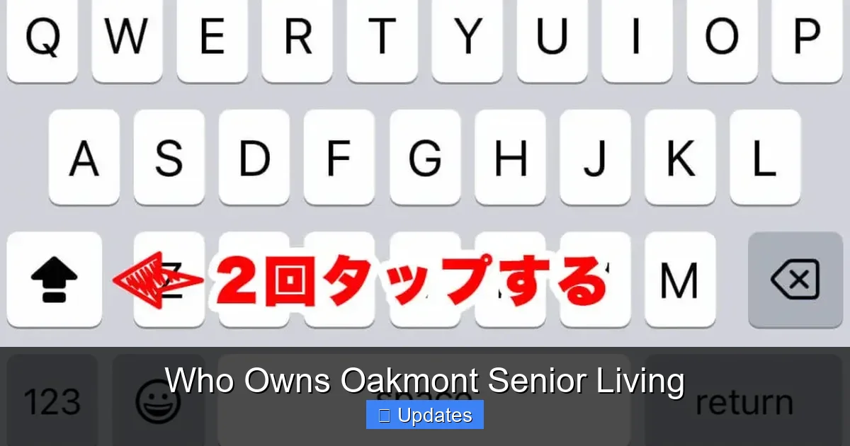 Who Owns Oakmont Senior Living