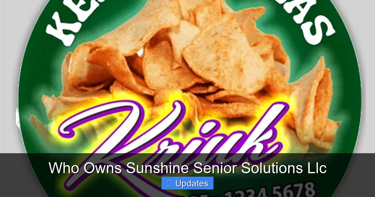 Who Owns Sunshine Senior Solutions Llc
