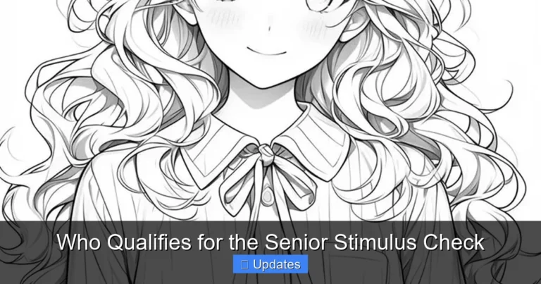Who Qualifies for the Senior Stimulus Check