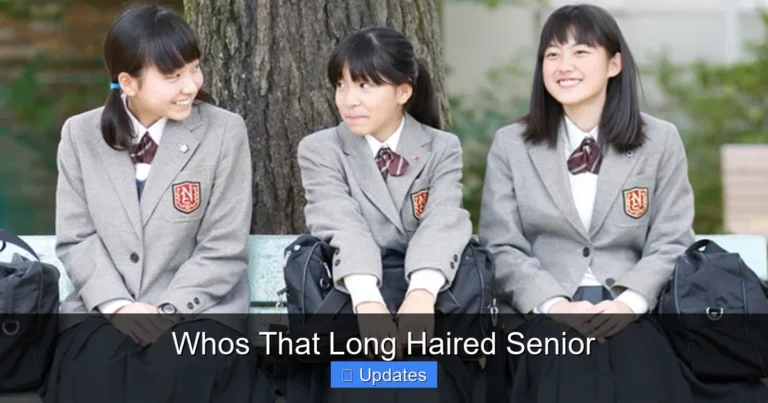 Whos That Long Haired Senior