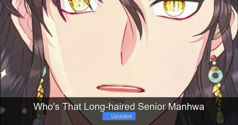 Who's That Long-haired Senior Manhwa
