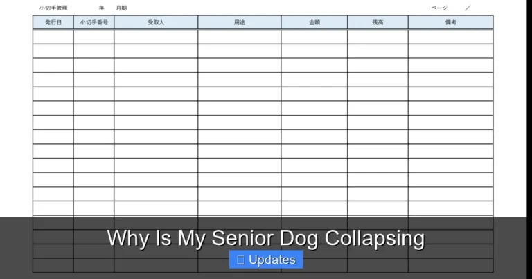 Why Is My Senior Dog Collapsing