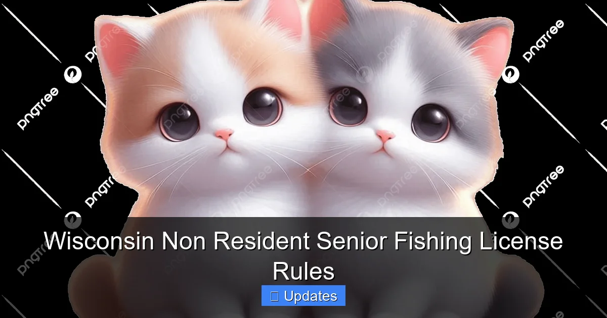 Wisconsin Non Resident Senior Fishing License Rules