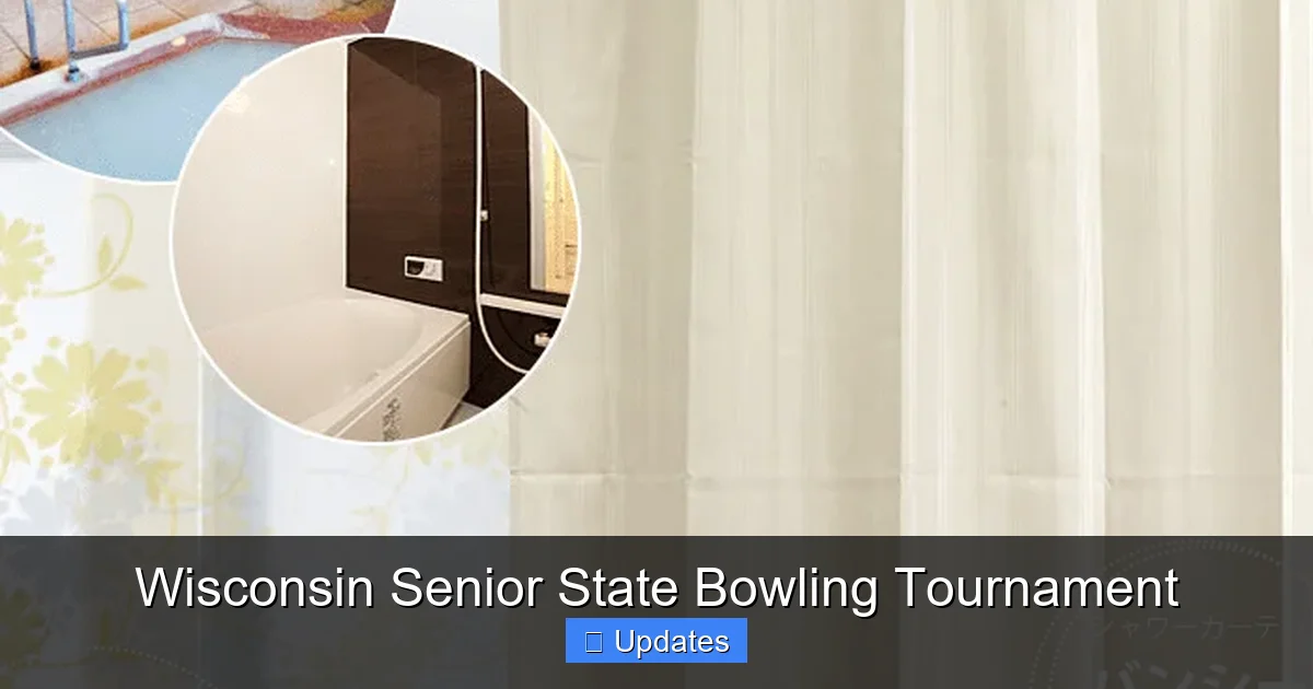 Wisconsin Senior State Bowling Tournament