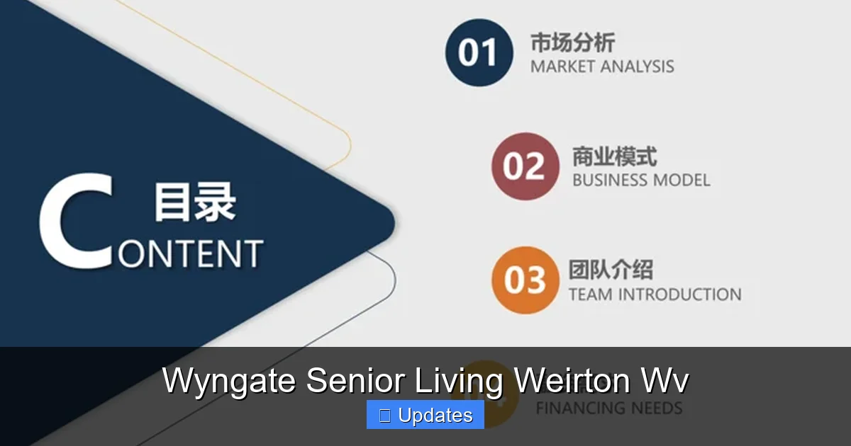 Wyngate Senior Living Weirton Wv