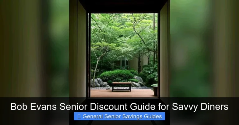 Bob Evans Senior Discount Guide for Savvy Diners