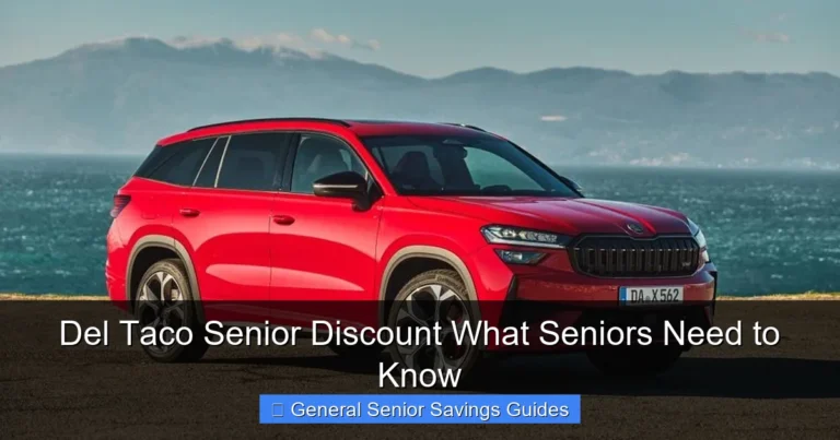 Del Taco Senior Discount What Seniors Need to Know