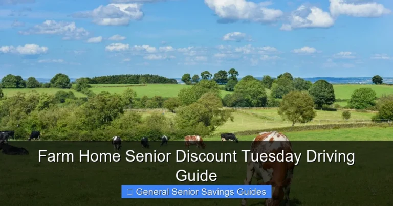 Farm Home Senior Discount Tuesday Driving Guide