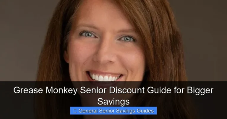 Grease Monkey Senior Discount Guide for Bigger Savings