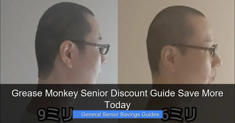 Grease Monkey Senior Discount Guide Save More Today