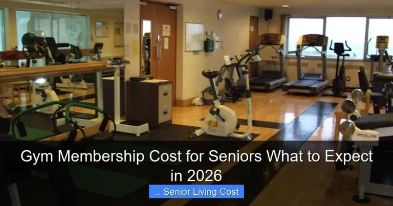 Gym Membership Cost for Seniors What to Expect in 2026