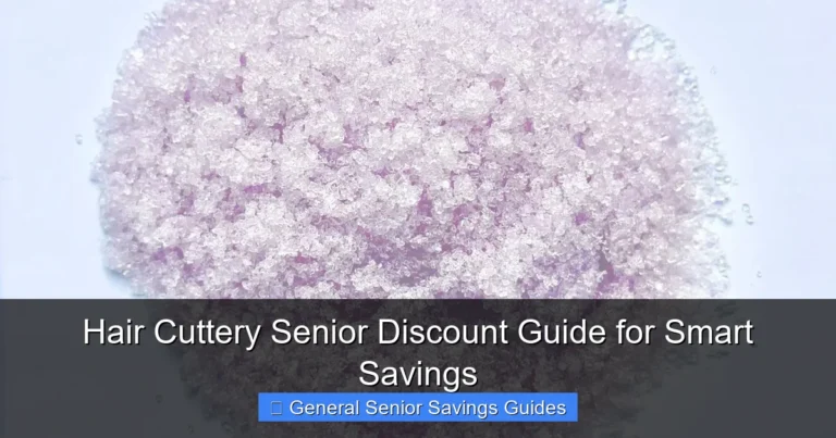 Hair Cuttery Senior Discount Guide for Smart Savings