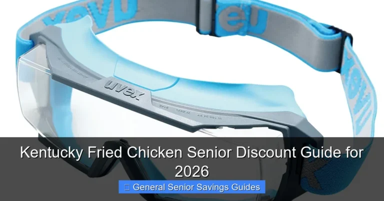 Kentucky Fried Chicken Senior Discount Guide for 2026