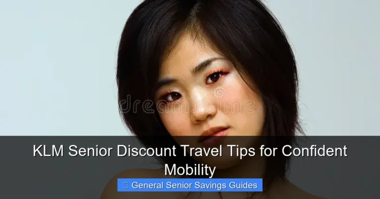 KLM Senior Discount Travel Tips for Confident Mobility