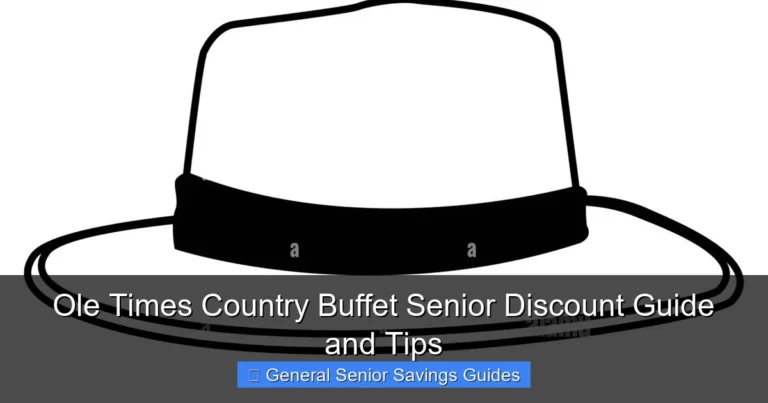 Ole Times Country Buffet Senior Discount Guide and Tips