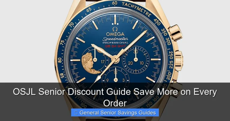 OSJL Senior Discount Guide Save More on Every Order