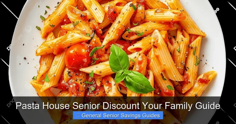 Pasta House Senior Discount Your Family Guide