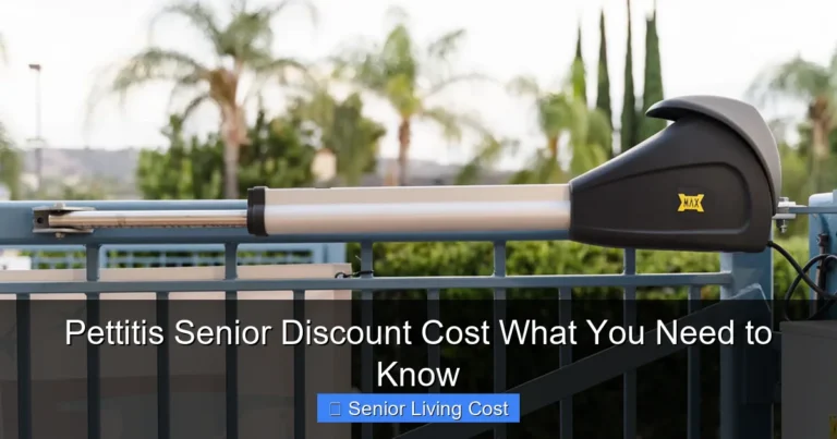 Pettitis Senior Discount Cost What You Need to Know