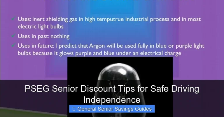 PSEG Senior Discount Tips for Safe Driving Independence
