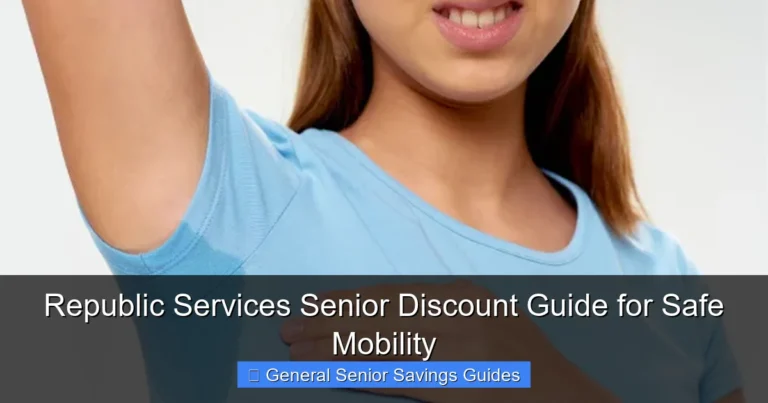 Republic Services Senior Discount Guide for Safe Mobility