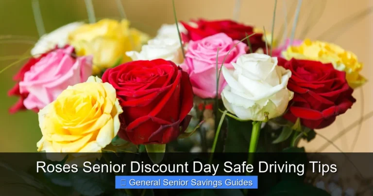 Roses Senior Discount Day Safe Driving Tips