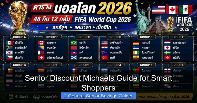 Senior Discount Michaels Guide for Smart Shoppers