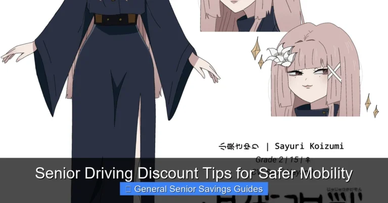 Senior Driving Discount Tips for Safer Mobility