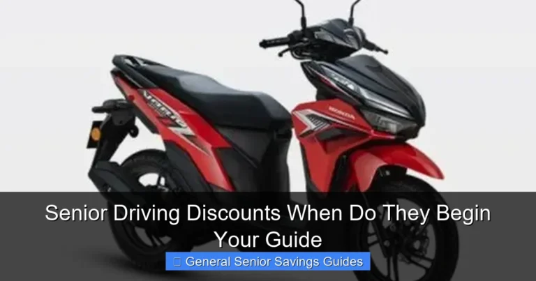 Senior Driving Discounts When Do They Begin Your Guide