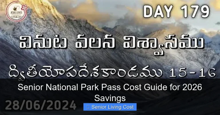 Senior National Park Pass Cost Guide for 2026 Savings