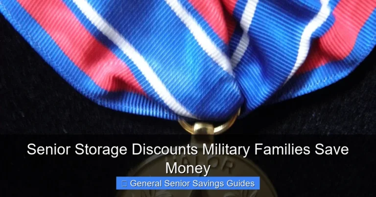 Senior Storage Discounts Military Families Save Money