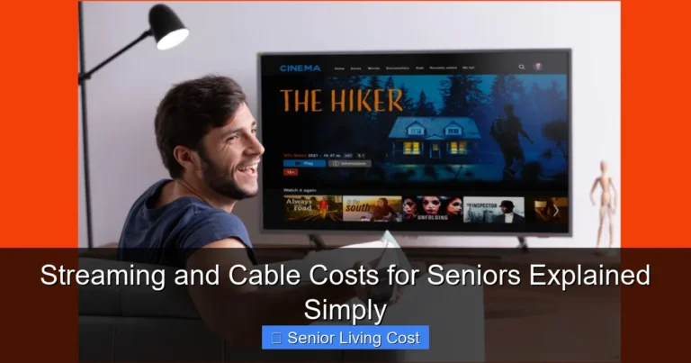 Streaming and Cable Costs for Seniors Explained Simply