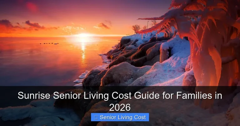 Sunrise Senior Living Cost Guide for Families in 2026