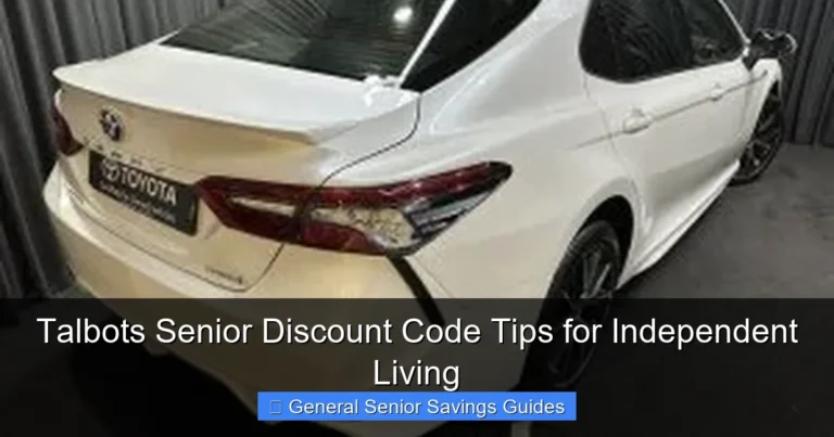 Talbots Senior Discount Code Tips for Independent Living