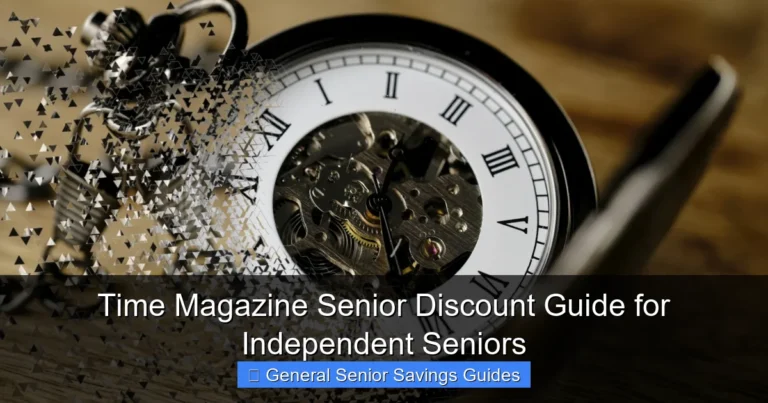 Time Magazine Senior Discount Guide for Independent Seniors