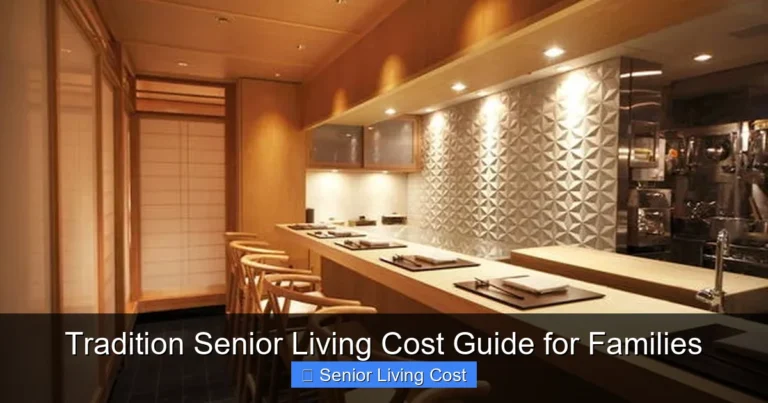 Tradition Senior Living Cost Guide for Families