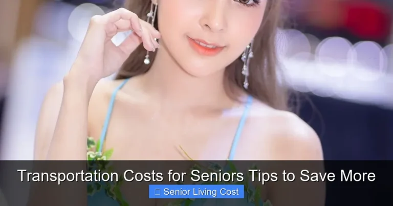 Transportation Costs for Seniors Tips to Save More
