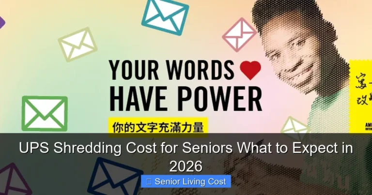 UPS Shredding Cost for Seniors What to Expect in 2026