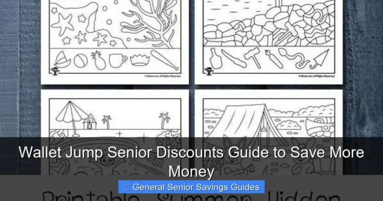 Wallet Jump Senior Discounts Guide to Save More Money