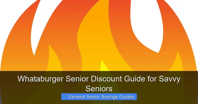 Whataburger Senior Discount Guide for Savvy Seniors