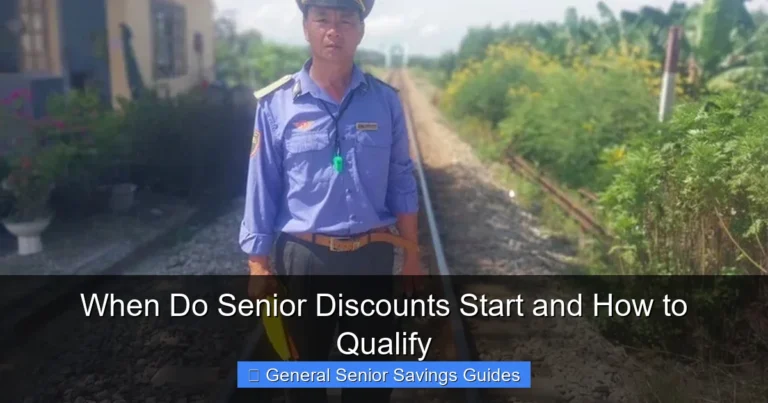 When Do Senior Discounts Start and How to Qualify