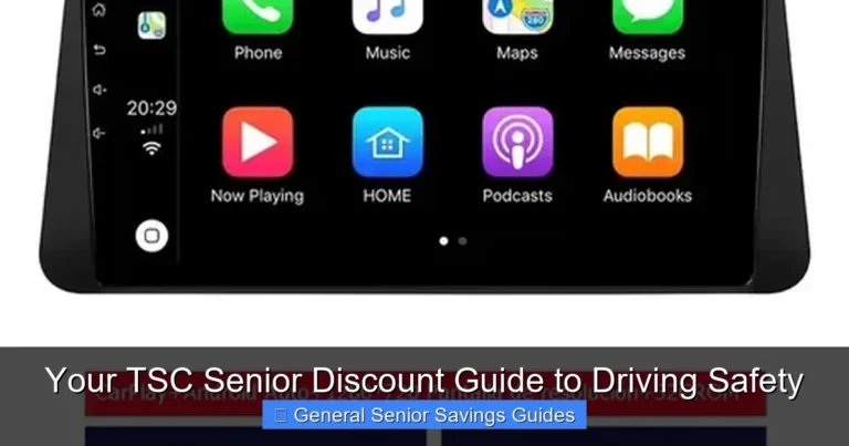 Your TSC Senior Discount Guide to Driving Safety