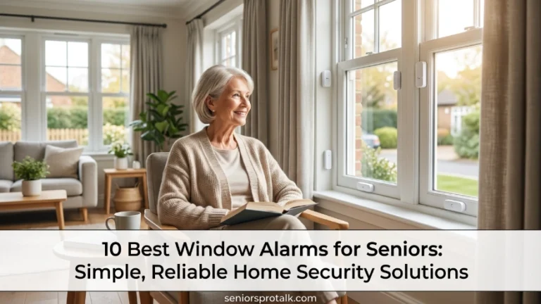 10 Best Window Alarms for Seniors: Simple, Reliable Home Security Solutions