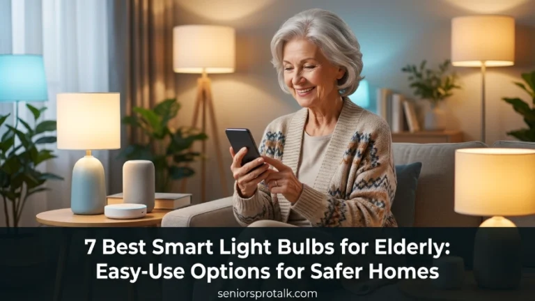 7 Best Smart Light Bulbs for Elderly Easy-Use Options for Safer Homes