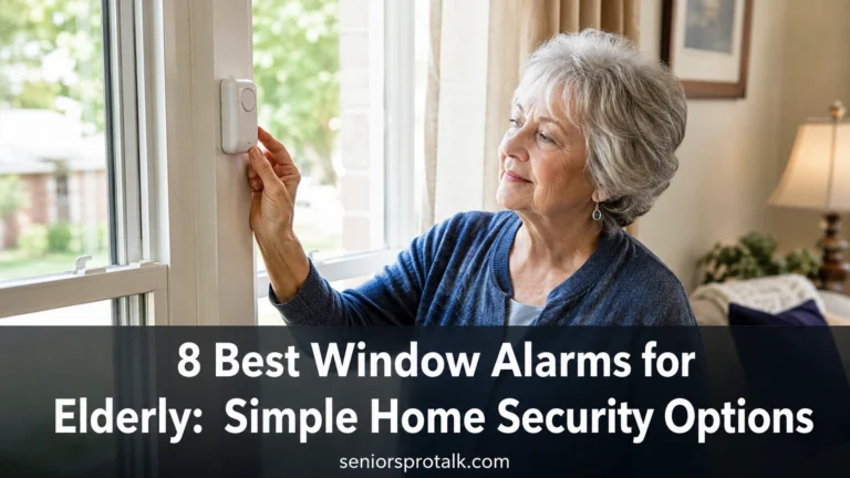 8 Best Window Alarms for Elderly Simple Home Security Options