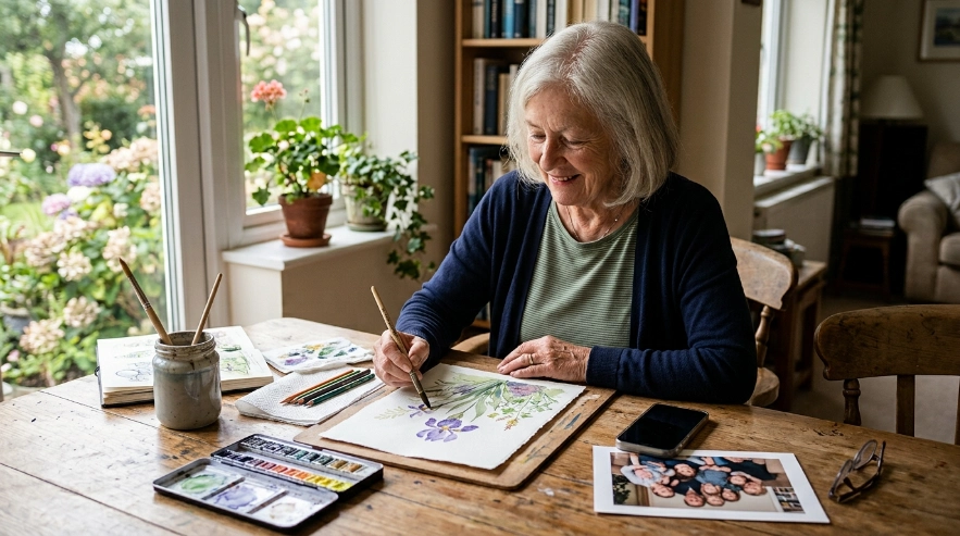 What are some fun hobbies to start after retirement? Retiree compares walking, photography and social activities