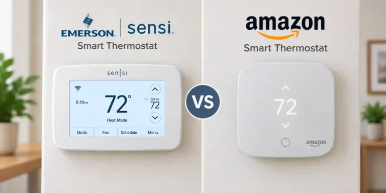Emerson Sensi vs Amazon Smart Thermostat for Seniors