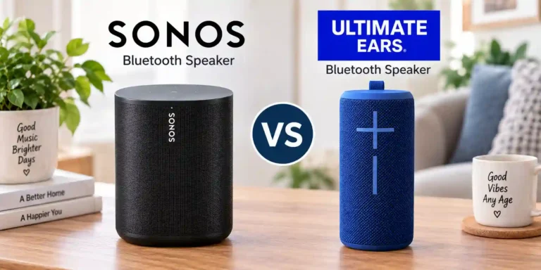 Sonos vs Ultimate Ears Bluetooth Speaker for Seniors
