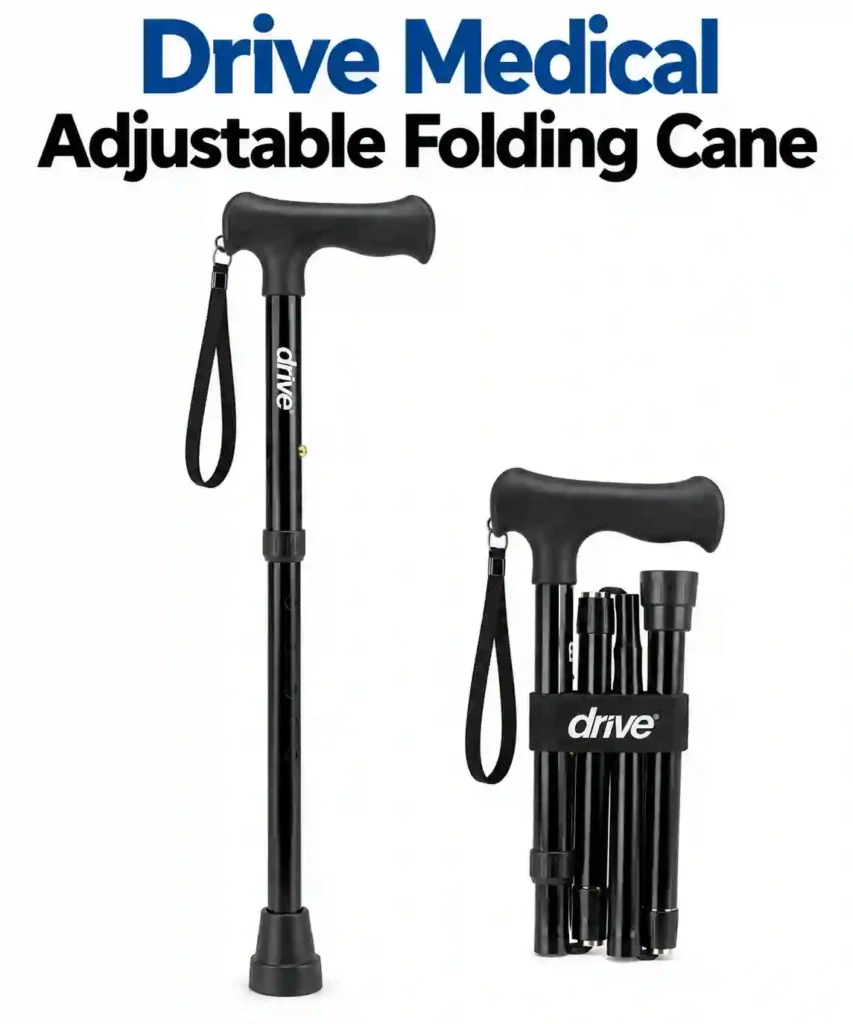 Drive Medical Adjustable Folding Cane