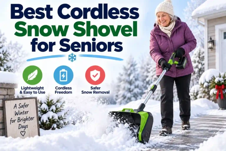 Best Cordless Snow Shovel for Seniors