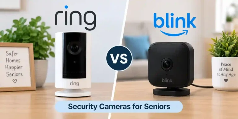Ring vs Blink Security Camera for Seniors